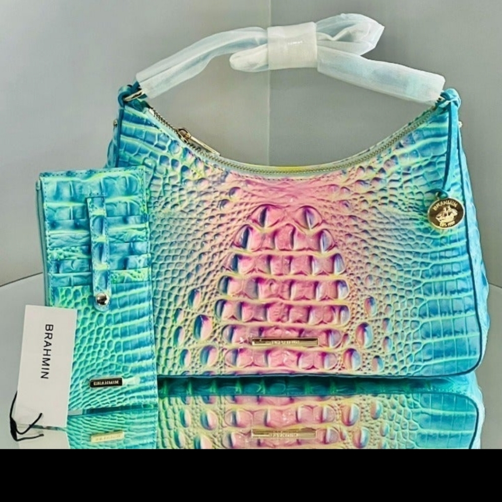 NWT Brahmin Cotton Candy HANDBAG ONLY